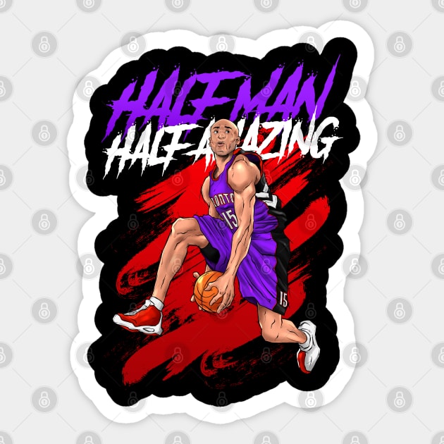 Half Man Half Amazing Sticker by lockdownmnl09